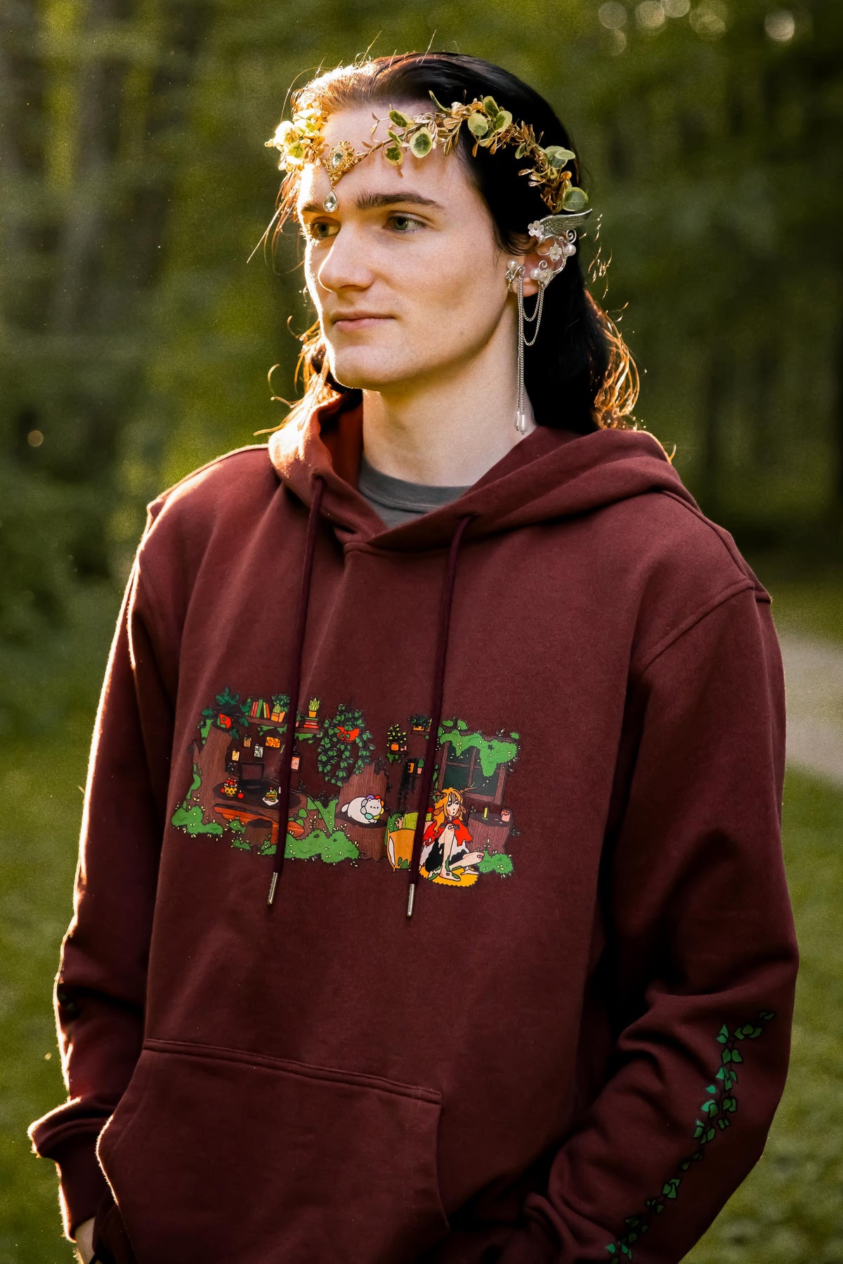 Sniff lines Hoodies, Unique Designs